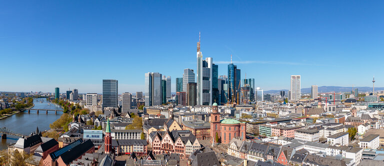 Frankfurt am Main, Ansicht vom Domturm